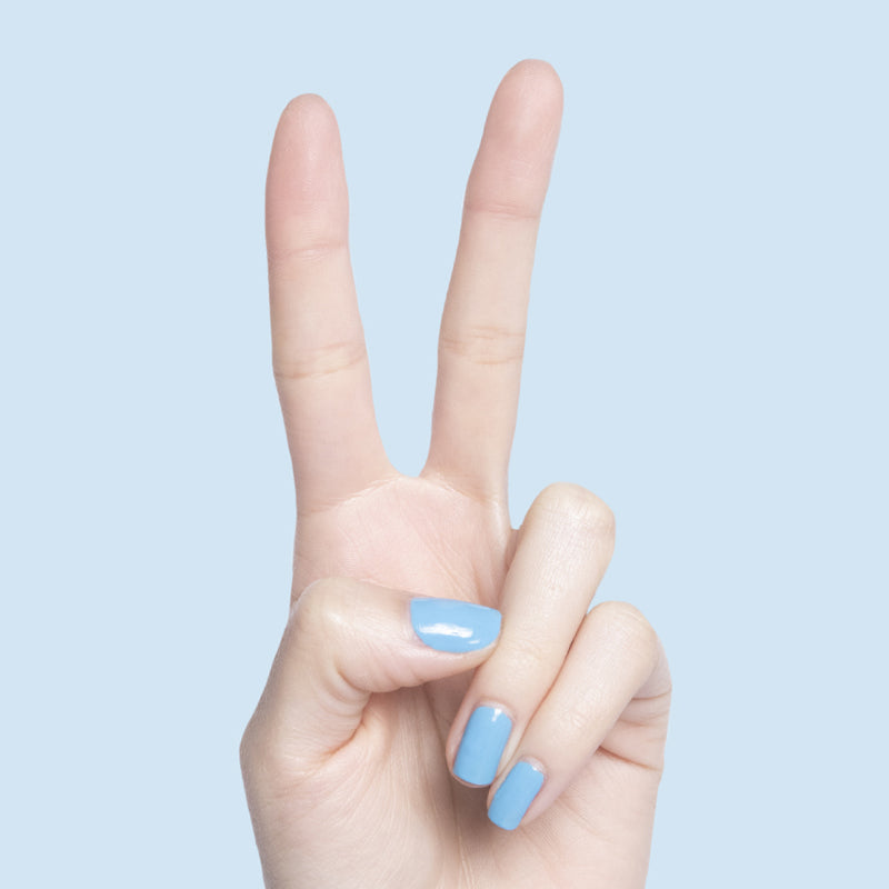 Not a Cloud a  Blues polish Not a Cloud