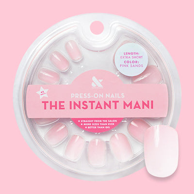 Pink Sands Jelly - Press-On | Extra Short | Squoval Press-On