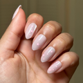 Pink Starburst - Press-On | Medium | Almond thumbnail