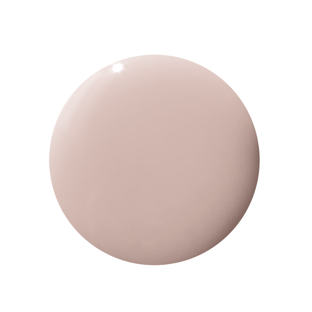 Smooth swatch of Kitten neutral grey beige nail polish perfect for quick dry, long-lasting mani or pedis at home or salon