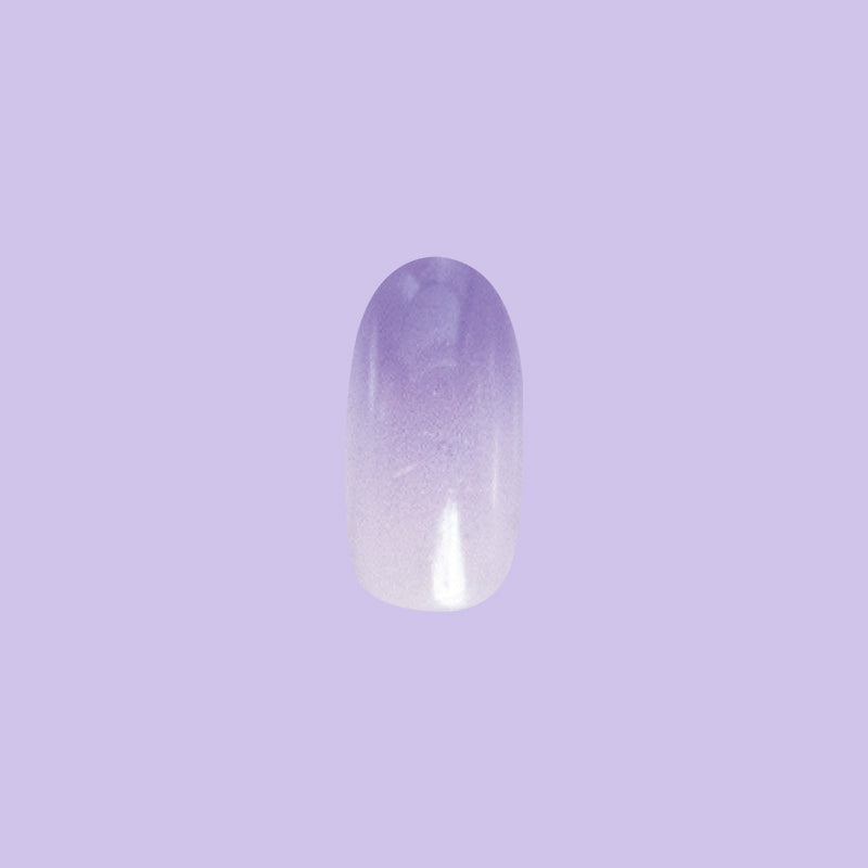 Purple Chrome Gradient - Press-On | Medium | Oval second image