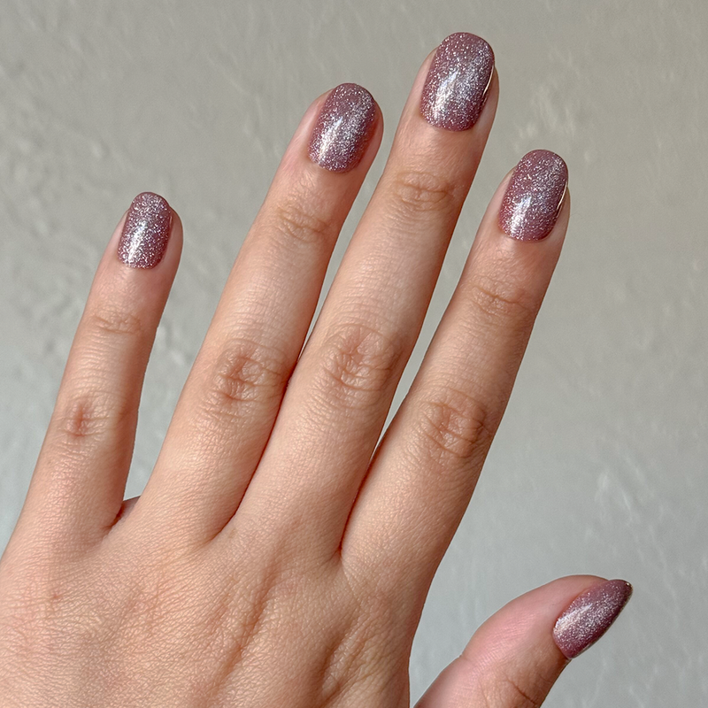 picture of Shacket Velvet | Extra Short | Round - Tab Press-On