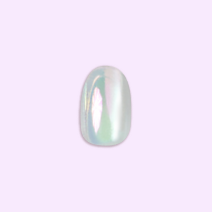 Sheer Lavender Shimmer - Press-On | Extra Short | Round second image