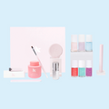 Spring Edit Mani System with six pastel and bright polishes plus manicure tools and accessories for at home mani kits thumbnail