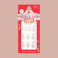 Sugar Glaze - Tab Press-On | Extra Short | Round thumbnail