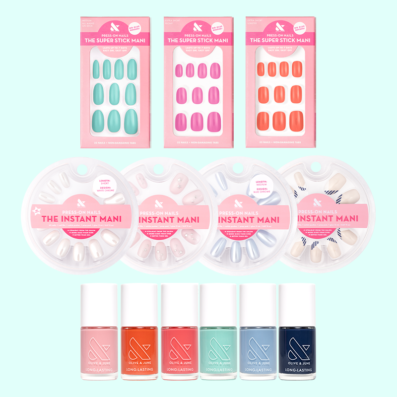 Summer Set (Polish + Press-On) 