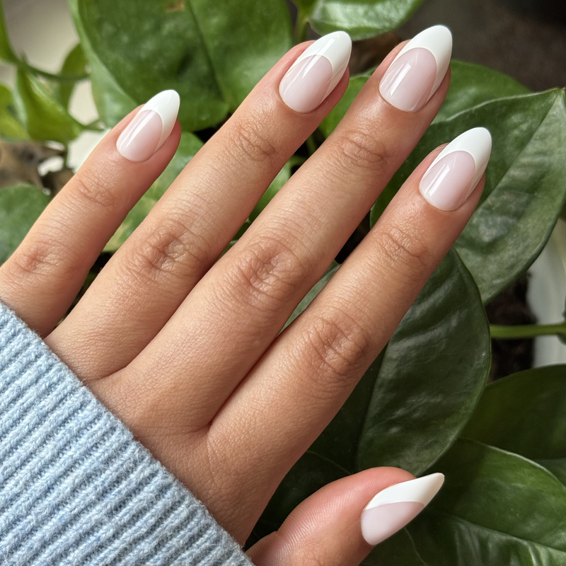 picture of Thick French - Press-On | Medium | Almond