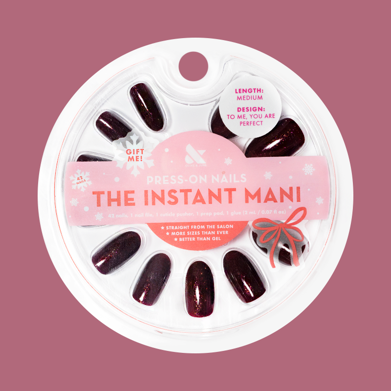 To Me, You Are Perfect - Press-On | Medium | Oval 