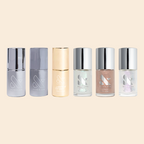 The Complete Top Coat Set featuring shimmering, quick dry, and effect top coats for long-lasting manicures at home