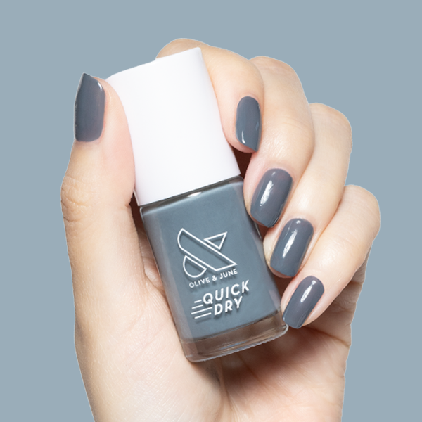 Torrential polish Cool slate grey