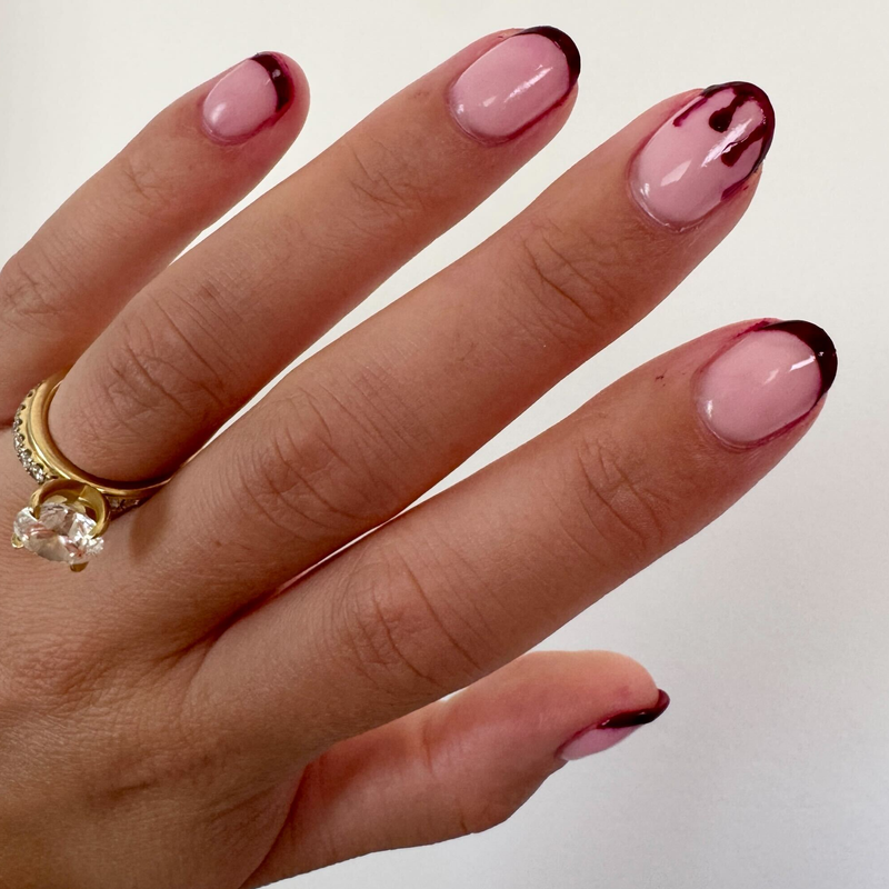 Vampire French Gel Polish Set
