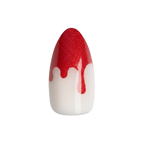 Vampire Velvet French - Press-On | Medium | Almond