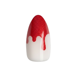 Vampire Velvet French - Press-On | Medium | Almond