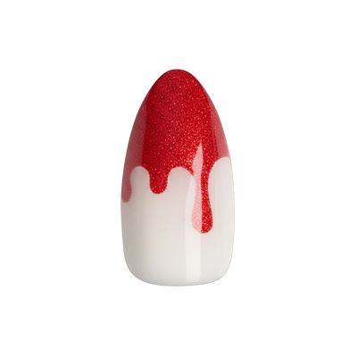 Vampire Velvet French - Press-On | Medium | Almond Vampire Velvet French - Press-On | Medium | Almond  Press-On