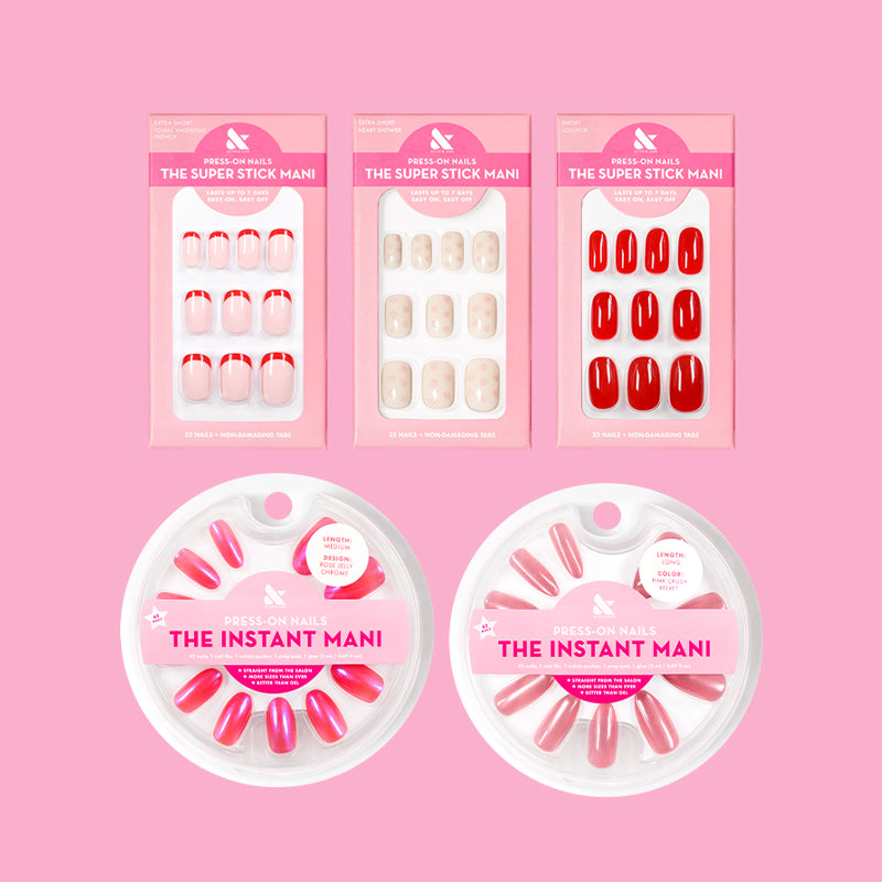 Valentine’s Day Press-On Set 