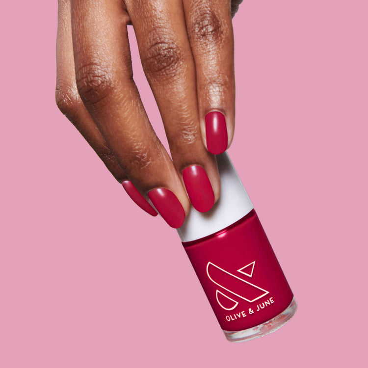 Nailfie Time polish true ruby