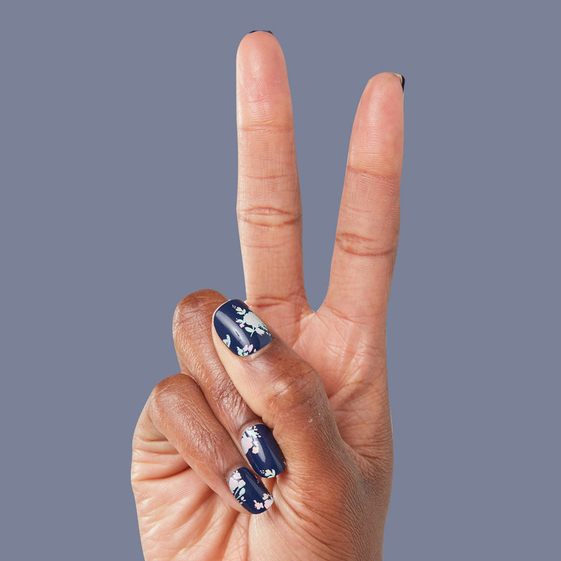 Micro Floral - Press-Ons | Extra Short | Squoval second image