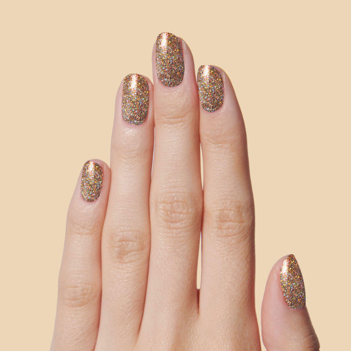 32 Gorgeous Nail Art Designs - Glitter nails