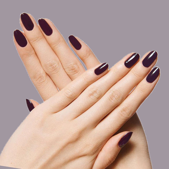 Sumac | Burgundy nail polish with gold shimmer | vegan, 10-free, +  cruelty-free – Olive Ave Polish