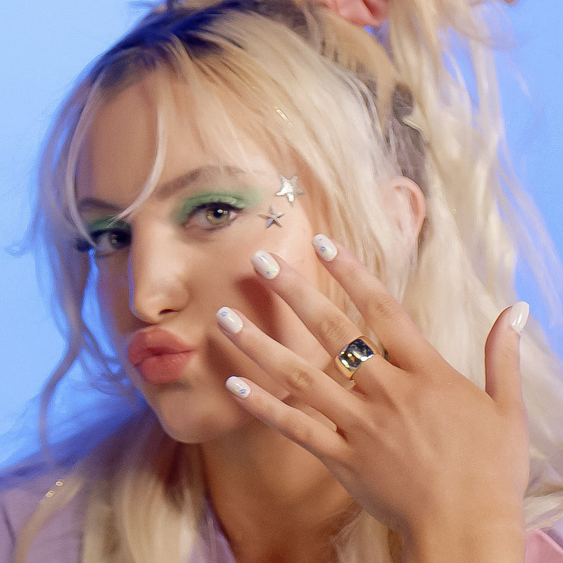 picture of Star Clusters | Extra Short | Squoval