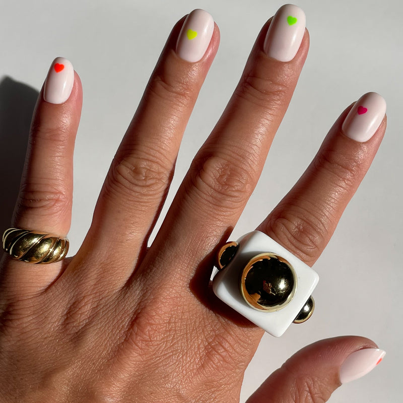 picture of Neon Hearts | Round | Extra Short