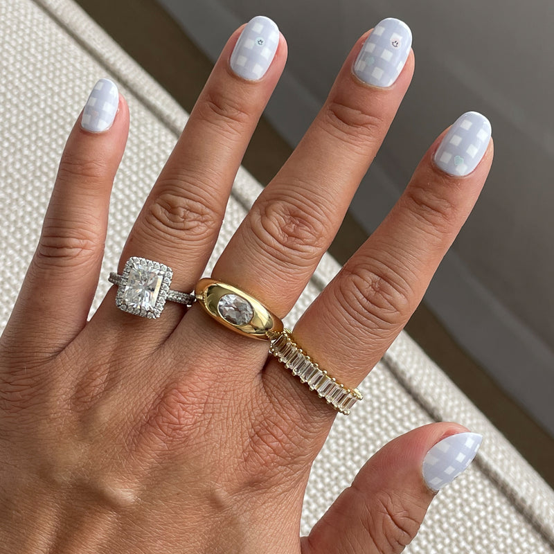 picture of Gingham Party | Round | Extra Short