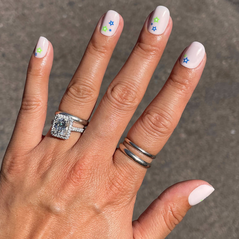 picture of Star Clusters | Extra Short | Squoval