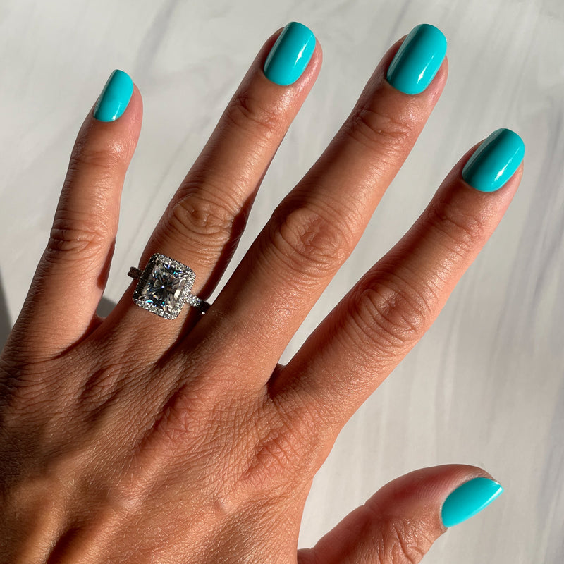 picture of Jewel Pop | Squoval | Extra Short