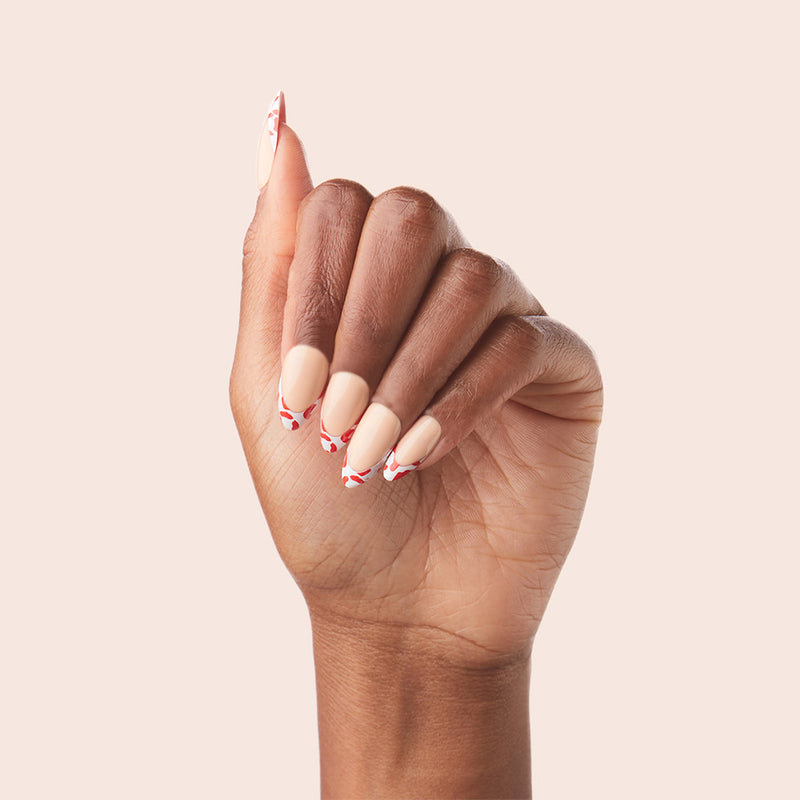 Cheetah French - Press-On | Long | Almond second image