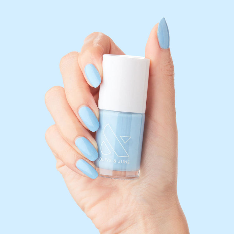 Boost polish inspiring sky blue