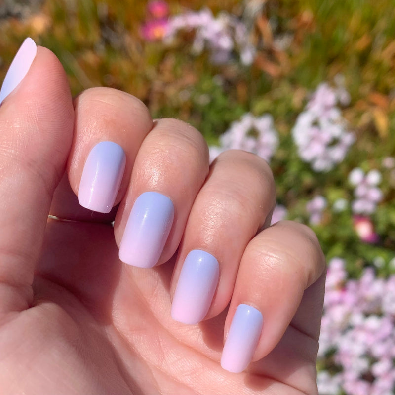 picture of Lavender Dream Gradient | Squoval | Short