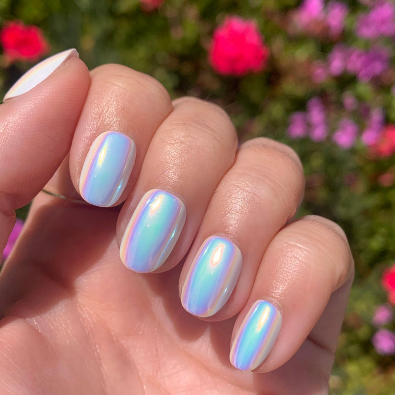 picture of Diamond Holographic | Round | Extra Short