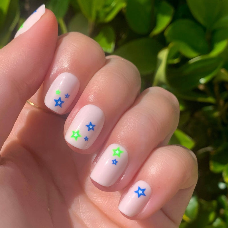 picture of Star Clusters | Extra Short | Squoval