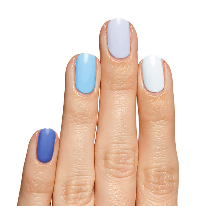 Cool Blue Summer Nails – Miss Sophie