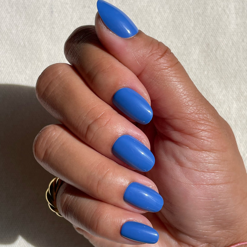 picture of Blue Canoe | Round | Short