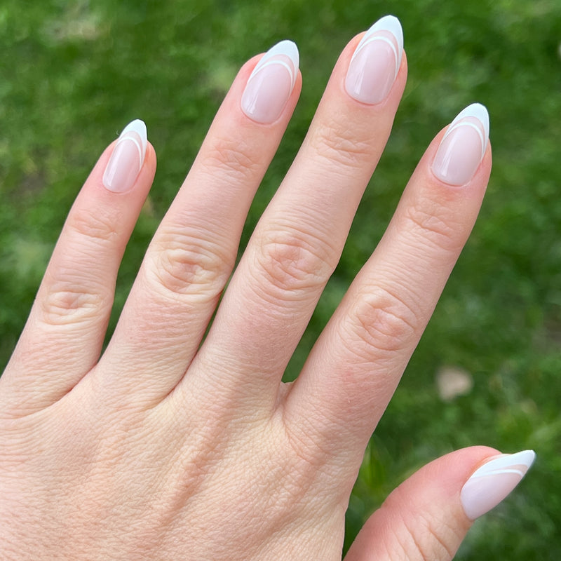 picture of Classic Double French | Almond | Medium