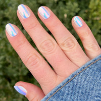 picture of Diamond Holographic | Round | Extra Short