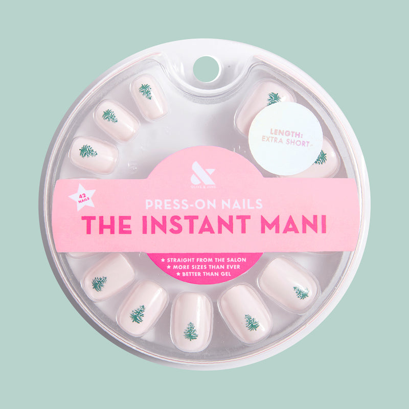 Evergreen Tree | Squoval | Extra Short 