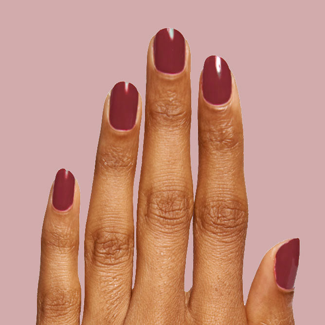 Cozy Up a Opaque Reds polish Cozy Up