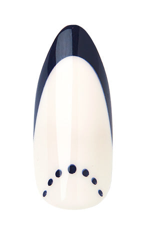 picture of Dotted French - Press-On | Long | Almond