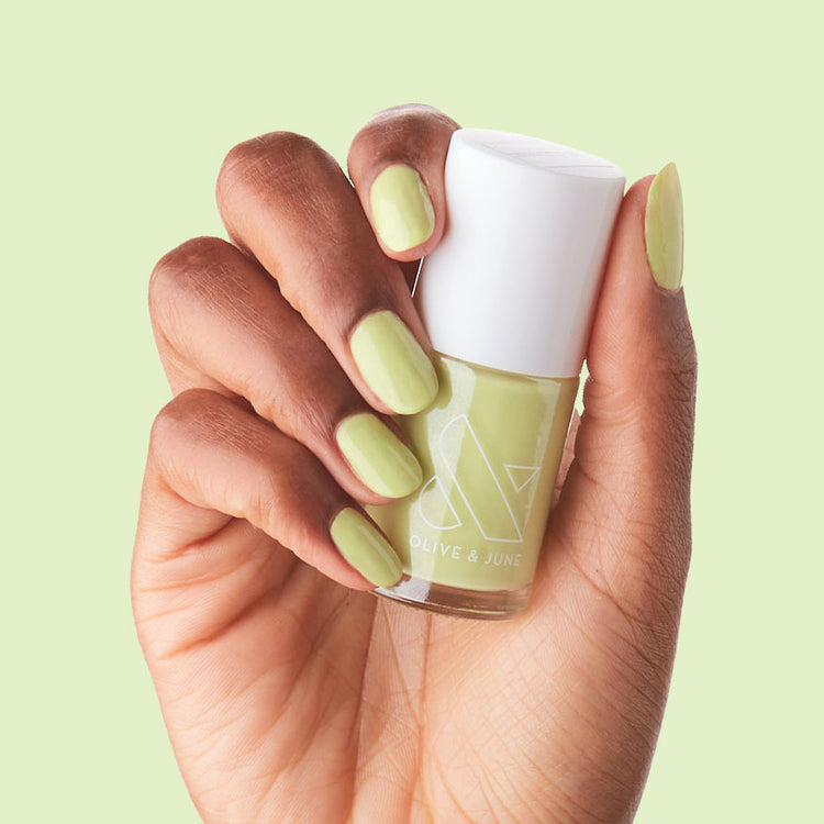 Energize polish creamy matcha latte green