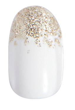 Glitter Gradient | Round | Short - Press-On