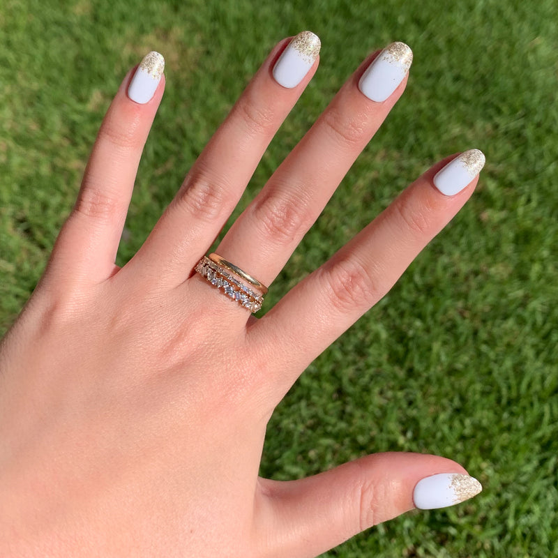 picture of Glitter Gradient | Round | Short