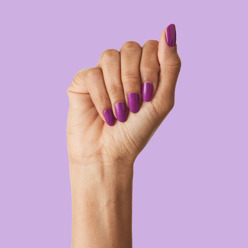 Grape Soda a Opaque Purples polish Grape Soda