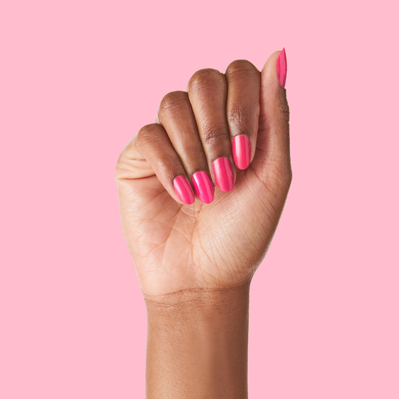 Hot Strawberry a Opaque Pinks polish Hot Strawberry