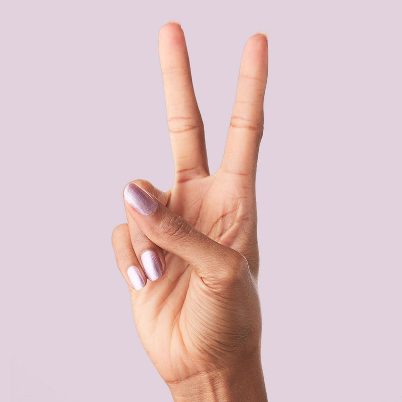 Lilac Shimmer a Metallics Glitters Purples  Lilac Shimmer