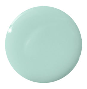 Smooth pastel mint green nail polish swatch of Minty for a fresh and quick-dry manicure by Olive and June