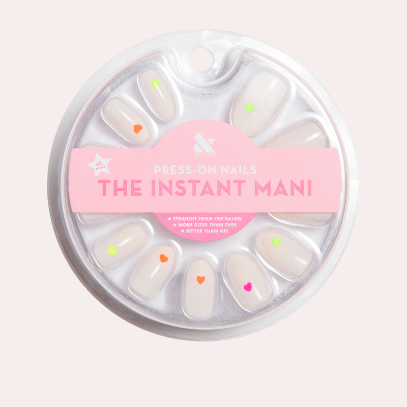 Neon Hearts | Oval | Medium 