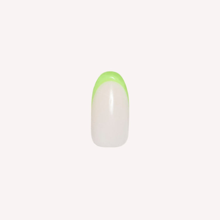 Neon Lime French | Oval | Medium second image