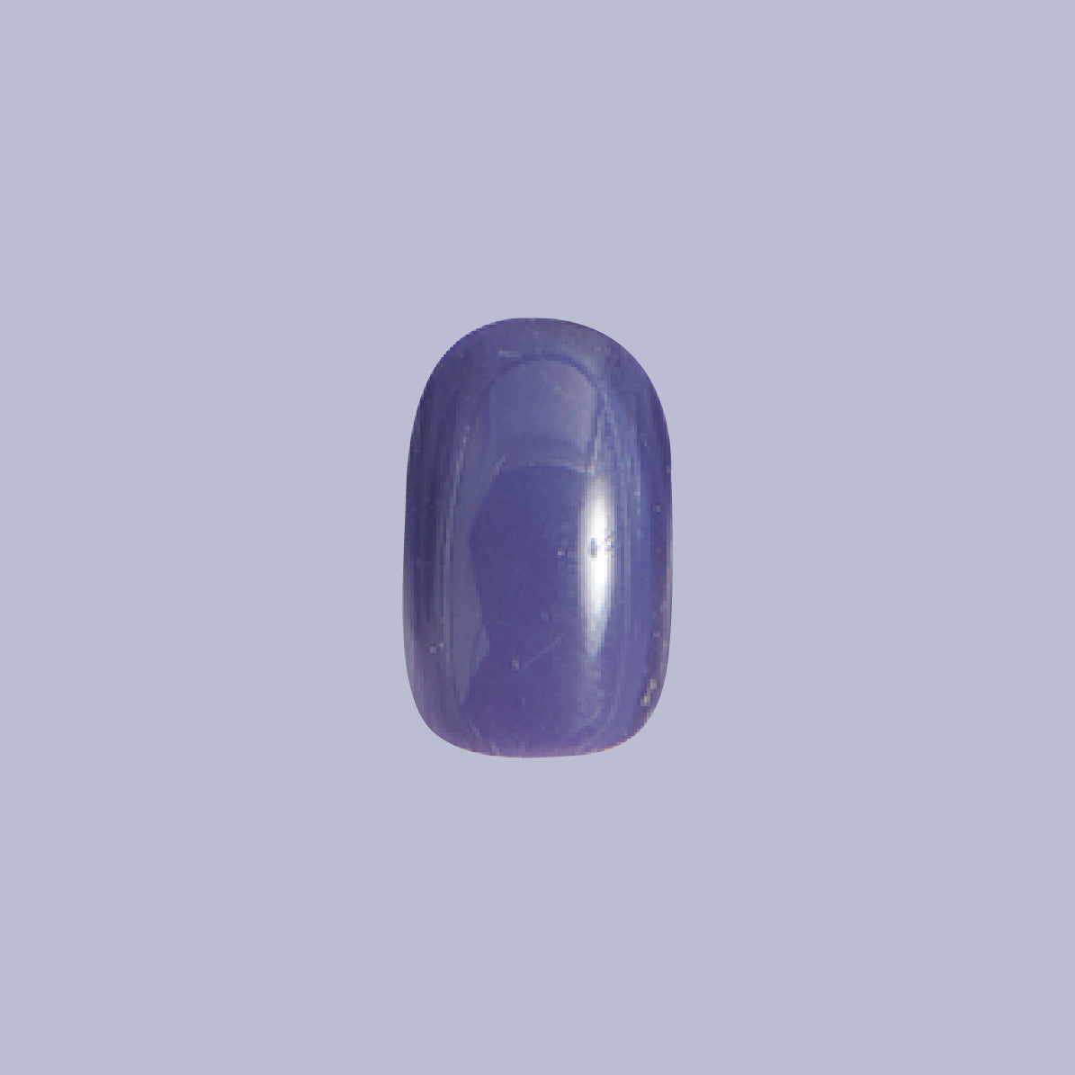OMG | Round | Extra Short deep indigo press-on false nail in a round extra short shape for easy at-home manicure